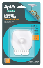 Gancho para Teto Branco OR30950 Ordene (642725)