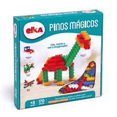 Pinos Mágicos 90 Peças Elka 