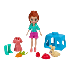 Boneca Polly Gdm11 Pet Themed Doll Mattel (560832)