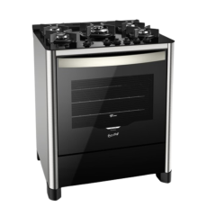 Fogão de Piso 26988 5Q Gran Cheff Gás-Fischer Cinza (570802)