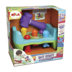 Brinquedo 1172 Bate Rebate Minhoquinha - Elka (599841)