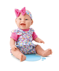 Boneca 769 Estilo Reborn Lovely Babies Faz Xixi - Bambola (629824)