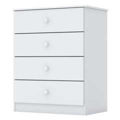 Cômoda Infantil I714-10 Labirinto Branco 65X80X40 - Móveis Estrela (636120)