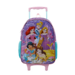 Mochila 11550-Lilás C/Rodas Princesas - Xeryus (651807)