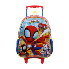 Mochila 11710-Vermelho C/Rodas Spider Man - Xeryus (652015)