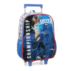 Mochila ic39062Ft-Azul Soccer C/Roda Luxcel (652276)