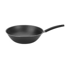 Frigideira Wok Oriental 58128 28cm 3,70 Lts Preto Sem Tampa - MULTIFLON (655853)