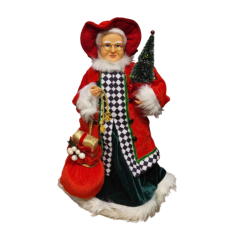 Boneco 57488001 Mamãe Noel Em Pé 45 Cm Vermelho / Branco - D & A (658540)