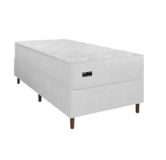 Cama Box Solteiro Molas Ensacadas Atractive 88X188 - Umaflex (668243+668244)