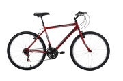 Bicicleta Foxer Hammer Aro 26 Quadro Aço Carbono Freio V-Brake FH262S Vermelho Sun Red Houston Bike (652236)