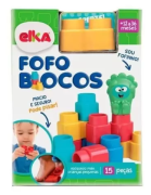 Fofo Blocos C/ 15 Pc - 1010 Elka (498095)