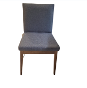 Cadeira Aisha C76 Amêndoa L005 Cinza (645651)