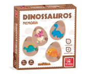 Jogo da Memória Dinossauros 8306 - Brincadeira De Criança (562746)