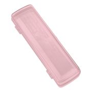 Porta Escovas De Dentes Em Plástico Rosa (574204)