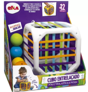 Brinquedo 1171 Educativo Cubo Entrelaçado - elka (599840)