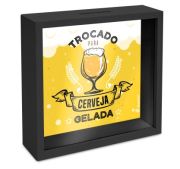 Quadro Cofre - Bar / Boteco / Churrasco - Cerveja Gelada (600841)