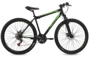 Bicicleta  Aro 29 Flexus 2.0 MTB 34,7 Grafite/Verde - Free  Action (601787)