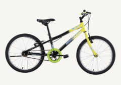 Bicicleta Juvenil Win Aro 20 Aço Carbono ZM202S  Freio V-Brake Amarelo/Preto Houston Bike(652253)