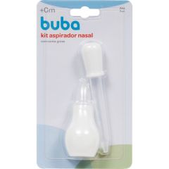 Kit Aspirador Nasal Com Conta-Gotas  Baby Buba (502411)