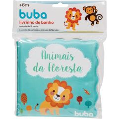 Livrinho de Banho Animais Da Floresta Buba (538159)