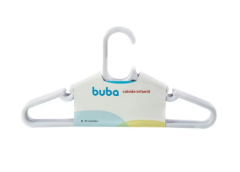 Cabide 12715 Branco 10 Un Infantil Buba (584423)