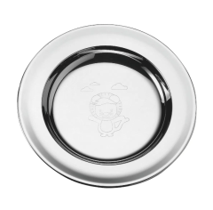 Prato Infantil Baby Friends Em Aço Inox 23cm (599451)