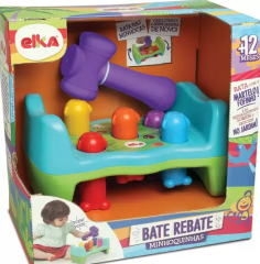 Brinquedo 1172 Bate Rebate Minhoquinha - Elka (599841)