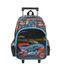 Mochila  Hot Wheels Preto C/Rodinhas Luxcel (633099)