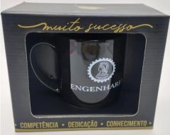 Caneca Porcelana Urban 360ml Cursos - Engenharia