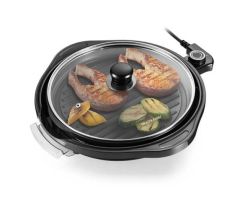 Panela Grill Gourmet 220V-1200W Preto Multilaser - CE054 (603841)