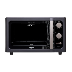 Forno de Bancada Elétrico Preto com Grill Dourador Supreme 44 Litros Dako (608883)