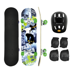 Skate DMR6052 com Acessórios - Dm Toys (613049)  