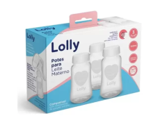 Potes para Leite Materno 73336-01 LOLLY (613513)