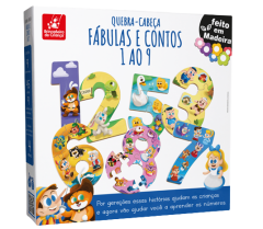 Quebra-cabeça 1597 Fábulas e Contos - 1 ao 9  - Brincadeira de Criança (628589)