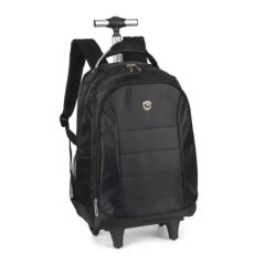 Mochila Ec21029Pk Preto C/Roda Polo King - Luxcel (633152)