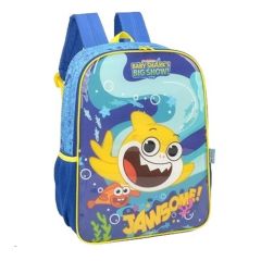 Mochila 37461Bs-Amarelo Baby Shark - Luxcel (635439)