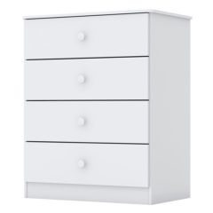 Cômoda Infantil I714-10 Labirinto Branco 65X80X40 - Móveis Estrela (636120)