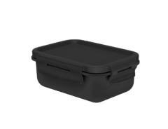 Marmita Hermética Mini Bicolor 14 x 10,5 x 5,5cm Preto - Ou (637478)