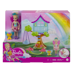 Boneca Barbie Gtf49 Dreamtopia Chelsea Casa Nova Mattel (642285)