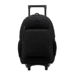 Mochila 12280-Preto Com Rodas College - Xeryus (652161)