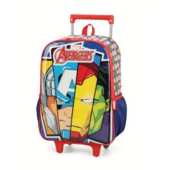 Mochila ic39502Ag-Azul C/Roda Avengers - Luxcel (652316)