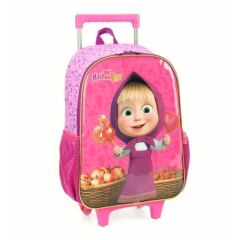 Mochila Ic39082Mu-Pink C/Roda Masha E O Urso - Luxcel (652524)