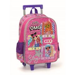 Mochila Ic39832Og-Rosa C/Roda Lol Omg - Luxcel