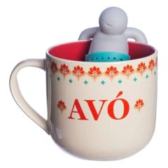 Caneca 10025687 350Ml C/Inf. Avo Seu Carinho - Zona Criativa (659158)