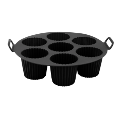 Forma Para 7 Mini Bolos De Silicone Para Air Fryer Unygift (671710)