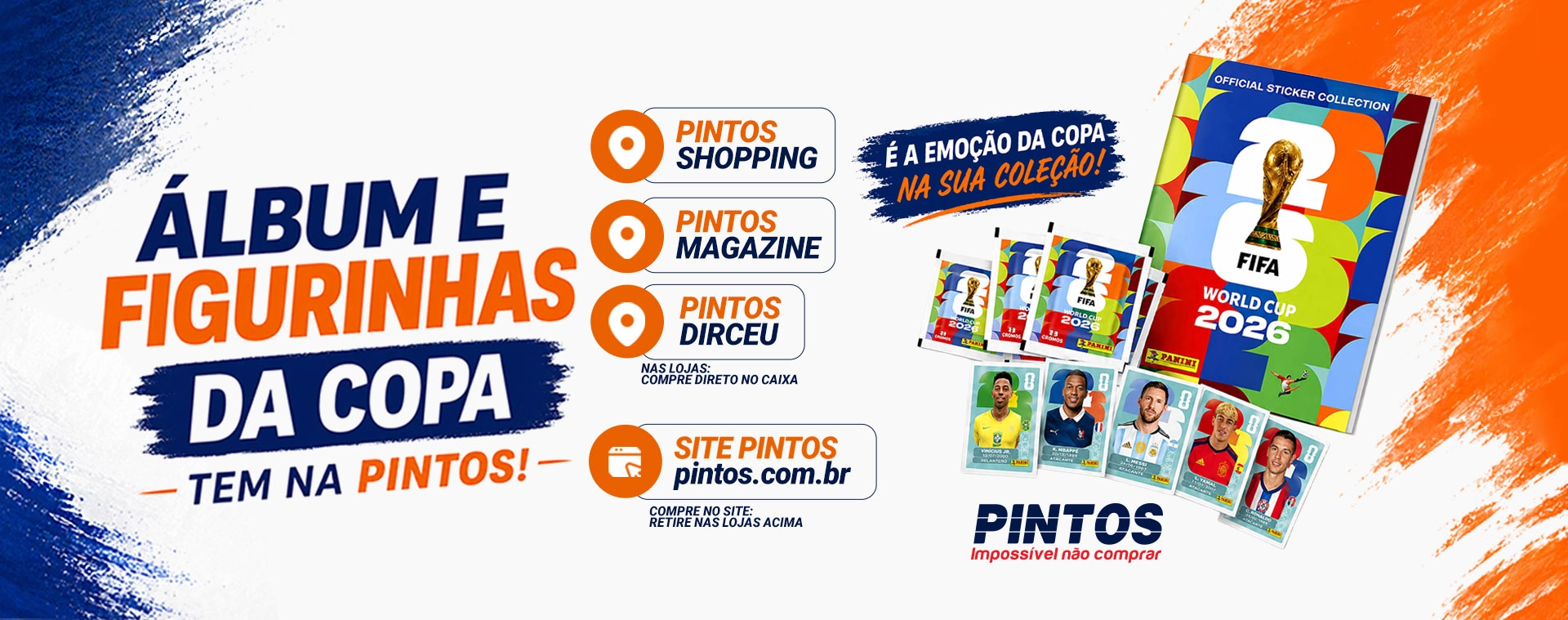 Banner - Album da copa