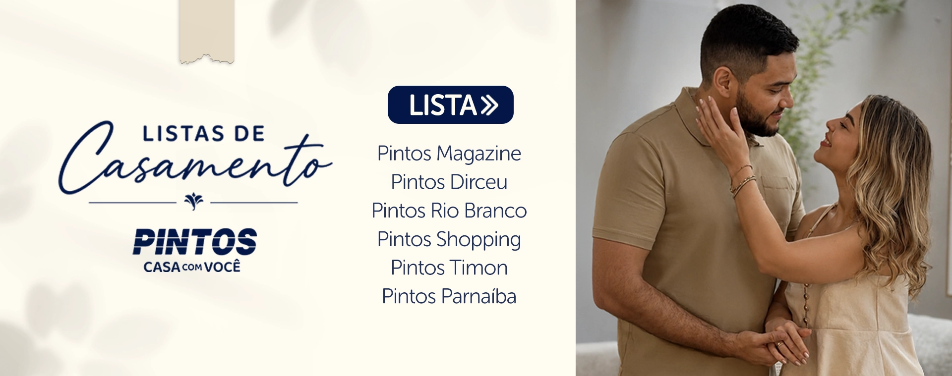 Banner - Lista de Casamento