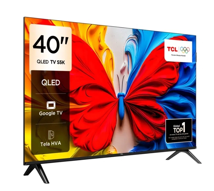 TCL 40インチ大画面液晶テレビ smart-tv-tcl-40-qled-full-hd-