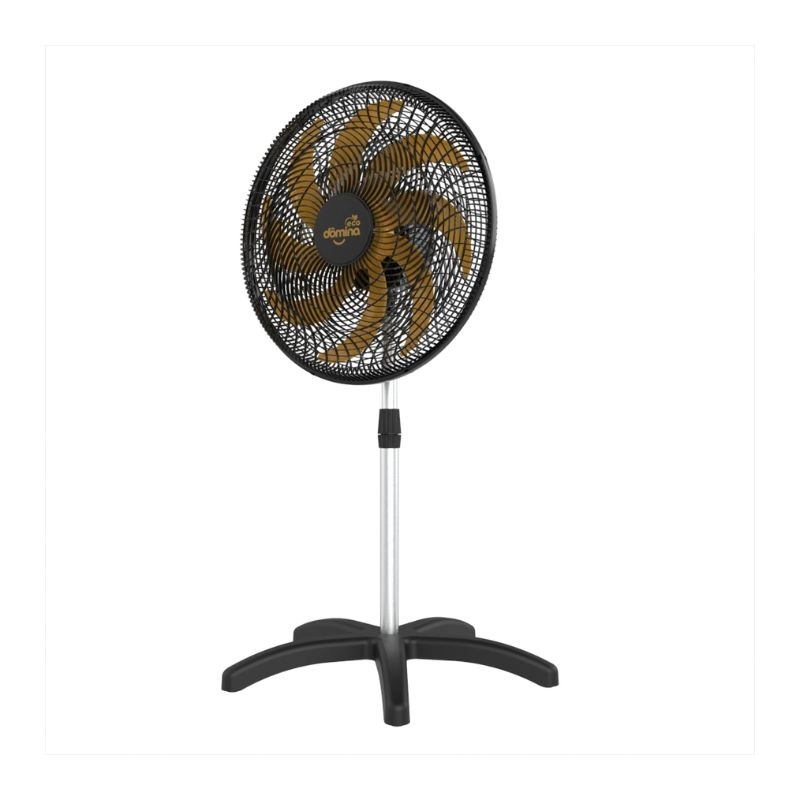 Ventilador Domina Eco Oscilante De Coluna 60 Cm 220V Dark 641613